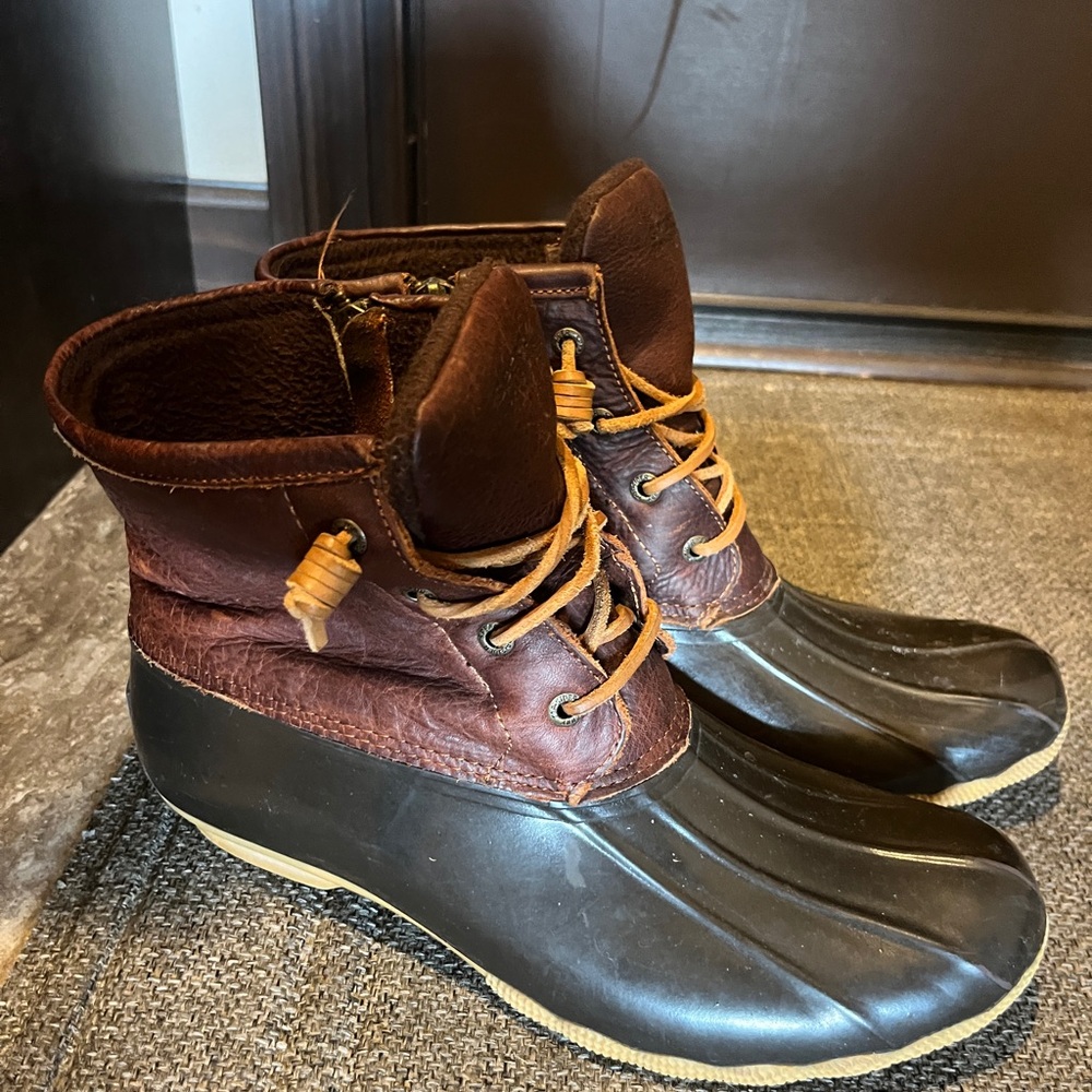 Sperry Brown Duck Boots